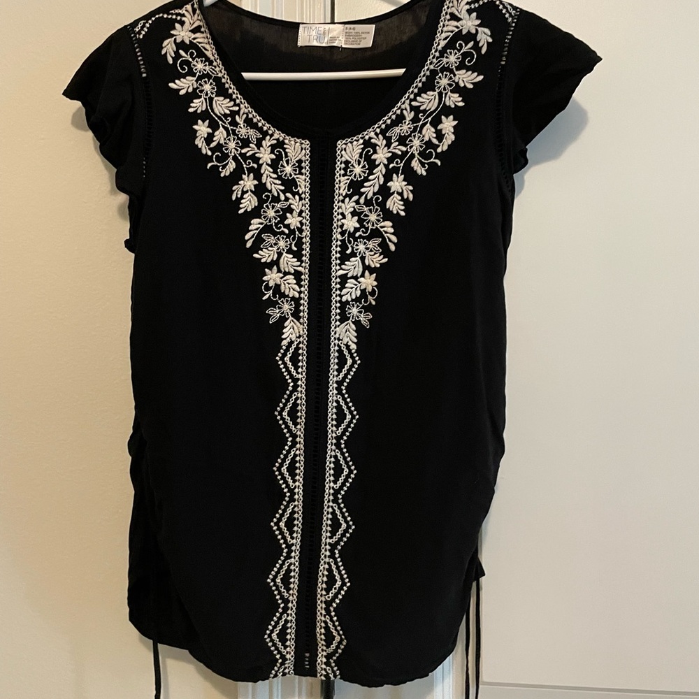 blouse black and green bundle